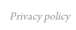 Privacy policy